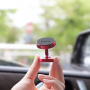 Автомобильный держатель HOCO CA36 Plus Dashboard, магнитный, красный, на клею