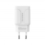 Зарядное устройство BOROFONE BA37A Speedy 2*USB, 2.4A, белый