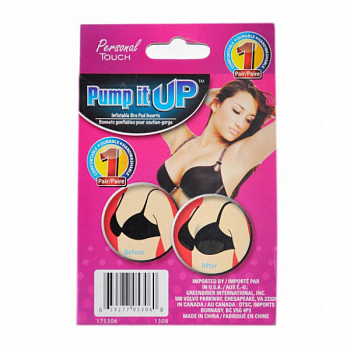 НАДУВНЫЕ ПОДУШЕЧКИ PUMP IT UP ДЛЯ БЮСТГАЛЬТЕРА