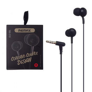 Наушники-вкладыши Remax RM-510 Black