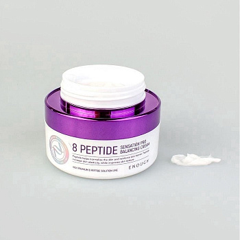 Восстанавливающий крем с пептидами ENOUGH 8 Peptide Sensation Pro Balancing