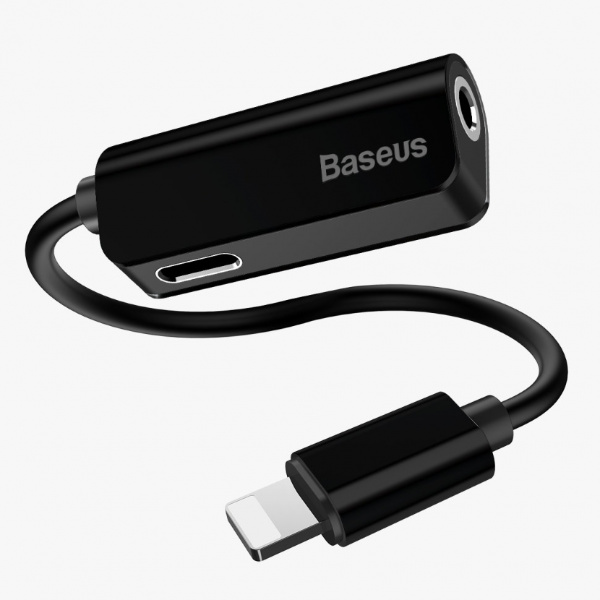 Кабель переходник Baseus L32 CALL32-01, Apple Lightning - mini jack 3.5 mm
