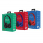 Беспроводные наушники BOROFONE BO4 Charming rhyme, Bluetooth + AUX, 200 мАч, красный, 10мВт, TF