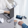 Хаб Baseus Enjoy AHUB-Q0G, 5 разъемов, USB Type-C - USB 3.0