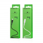 Кабель Borofone BX16, lightning, 1 м, черный