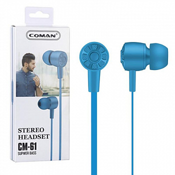 Наушники-вкладыши Coman CM-61