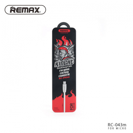 Кабель Remax Kinght RC-043m USB - micro USB, 1 м золотой