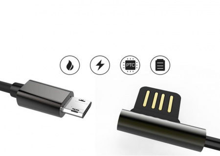 Кабель Remax RC-054m USB - micro USB, золотой