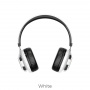 Беспроводные наушники BOROFONE BO8 Love Song, Bluetooth + AUX, 200 мАч, Белый, TF