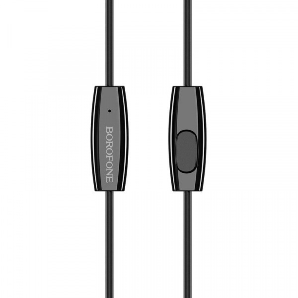 Наушники-вкладыши с микрофоном Borofone BM31 Black