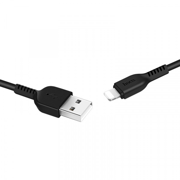 Кабель Hoco X13, lightning, 1 м, белый