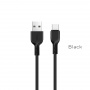 Кабель Hoco X13 Easy, USB - USB Type-c, 1 м, черный