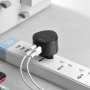 Сетевое зарядное устройство Hoco C67A, 2 USB, 2.4А, черный