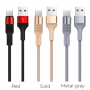 Кабель Borofone BX21 Outstanding, USB - USB Type-C, 1 м, серый
