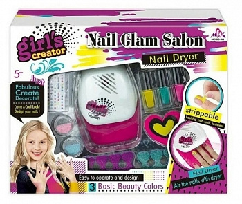 Маникюрный набор для девочек nail glam salon