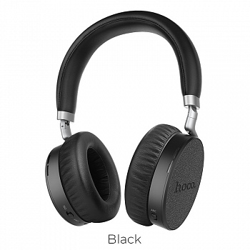 Беспроводные наушники HOCO S3 Nature, Bluetooth, 400 мАч, Черный, Hands-free + AUX input