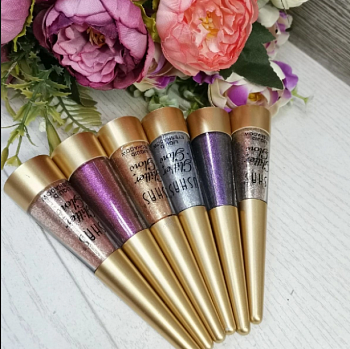 Жидкие тени для век USHAS Gliter Glow LIQUID