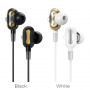 Проводные наушники BOROFONE BM41 Bliss, Jack 3.5mm, 1.2 м, Черный, контроллер с микрофоном