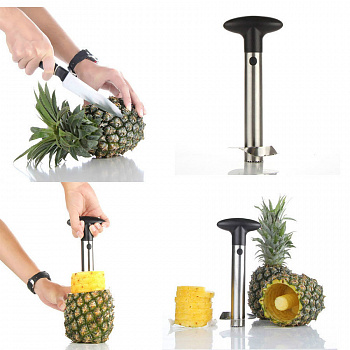 Нож для ананасов PINEAPPLE CORER SLICER