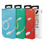 Кабель Borofone BU2 ZincJet USB - micro USB, 1.2 м черный