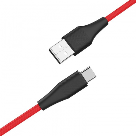 Кабель hoco X32 Excellent, USB - USB Type-C, 1 м, красный
