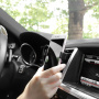 Автомобильный держатель HOCO CA38 Platinum, 55-82мм, черный, на воздуховод
