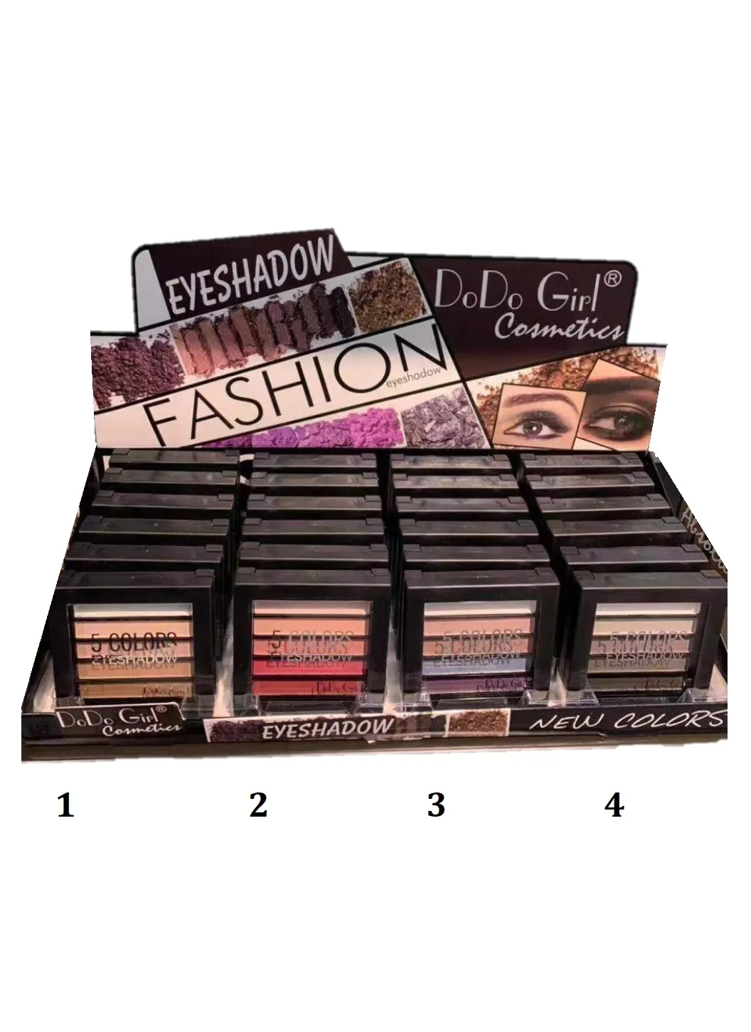 Палетка теней Eyeshadow DoDo Girl 5 Colour