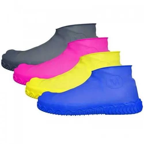 Водонепроницаемые силиконовые бахилы от дождя и грязи Waterproof Silicone Shoe Cover