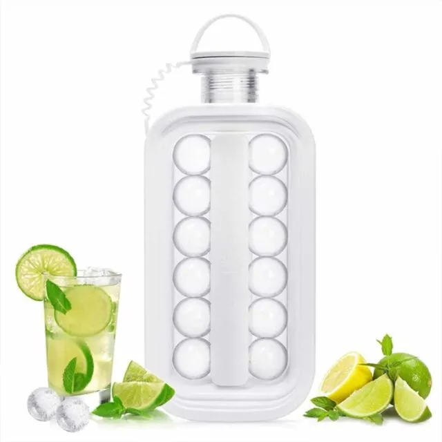 Бутылка для изготовления шариков льда Ice Cube Making Bottle