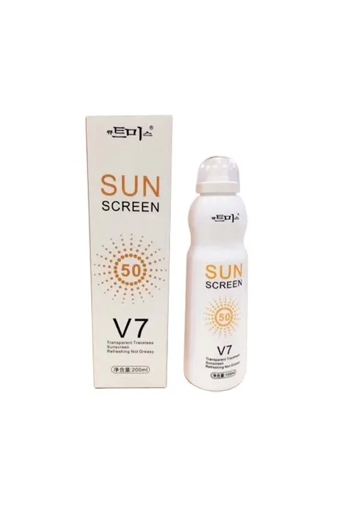 Солнцезащитный спрей Sun Screen V7 SPF50