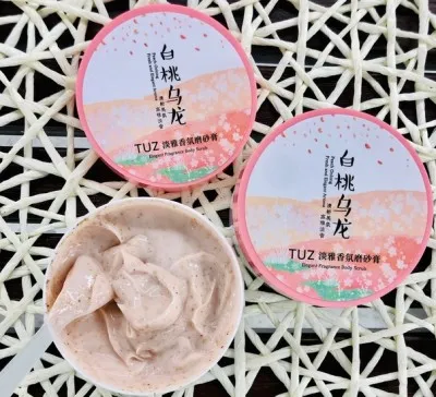 Скраб для тела с ароматом улуна и персика Tuz Elegant Fragrance Body Scrub 200 г