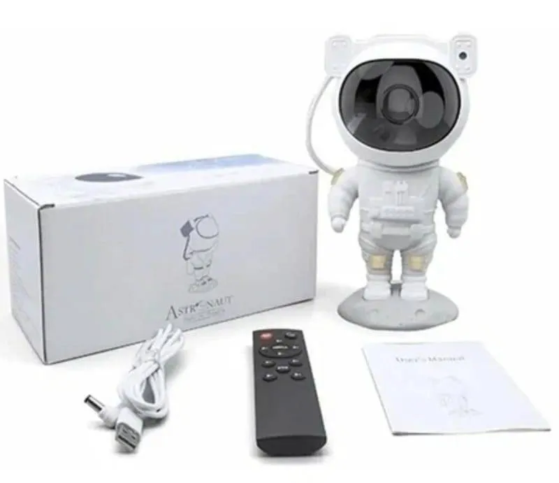 Детский ночник проектор звездного неба космонавт астронавт Astronaut starry projector