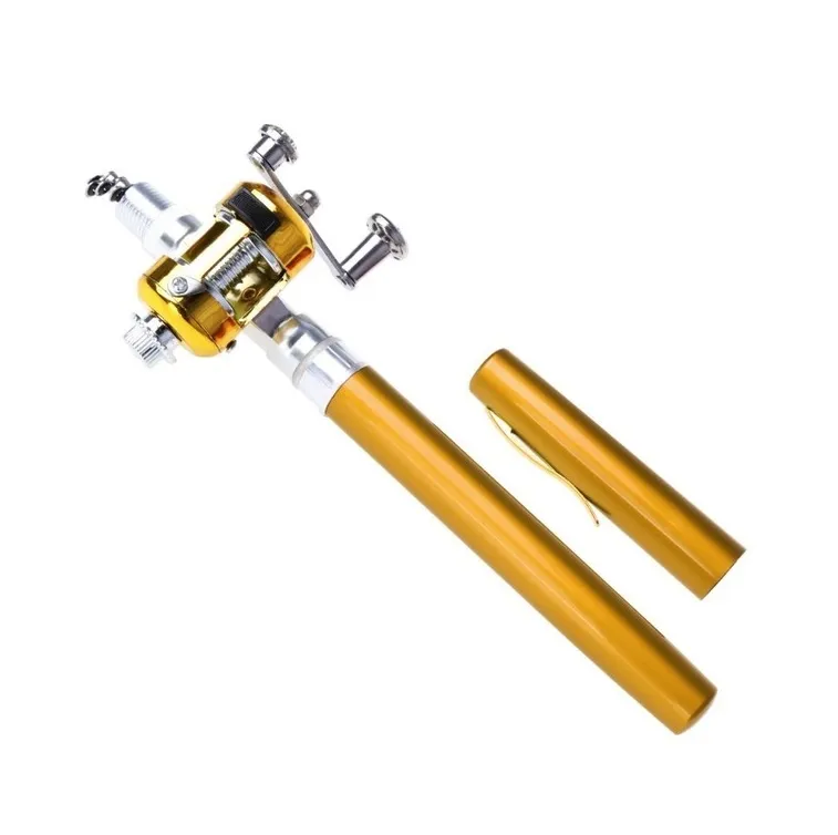 Складная удочка с катушкой Pocket Pen Fishing Rod