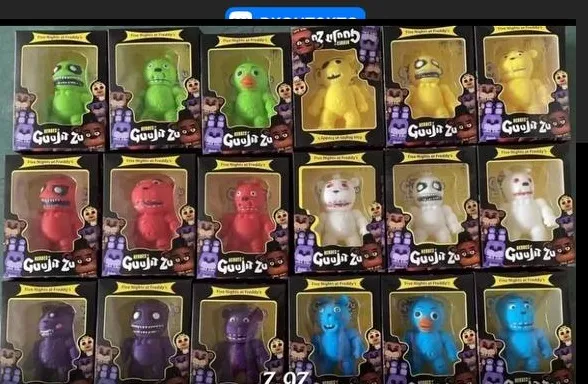 Игрушки тянучки герои Guu Jit Zu