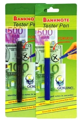 Маркер/ручка для проверки купюр Banknote Tester Pen