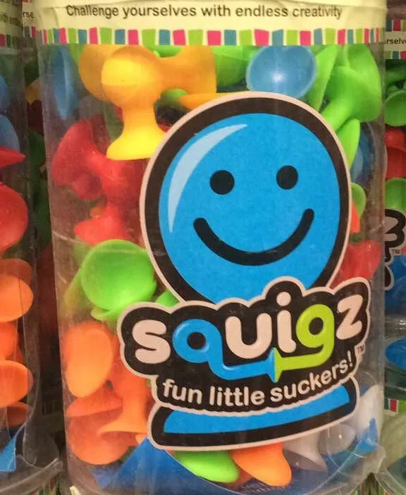 Конструктор-присоска Squigz 58 деталей