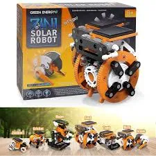 Конструктор на солнечной батарее Solar Robot 7 in 1