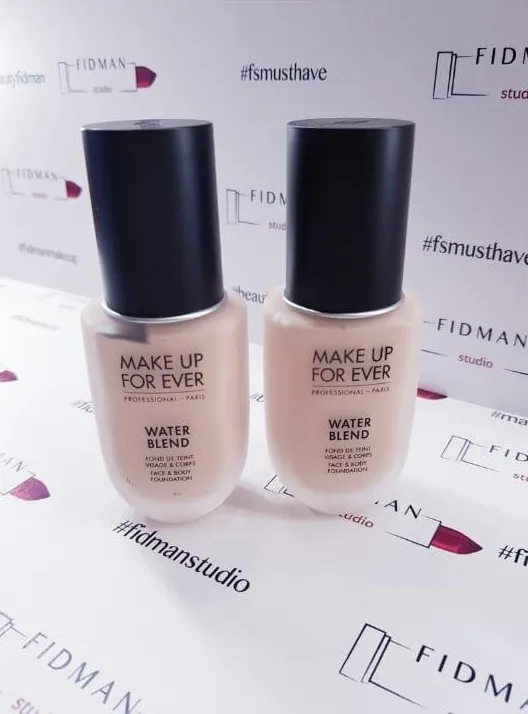 Тональная основа Make up for ever water blend