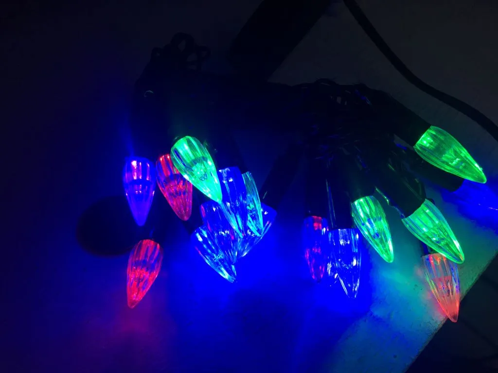 Гирлянда фонарики #12