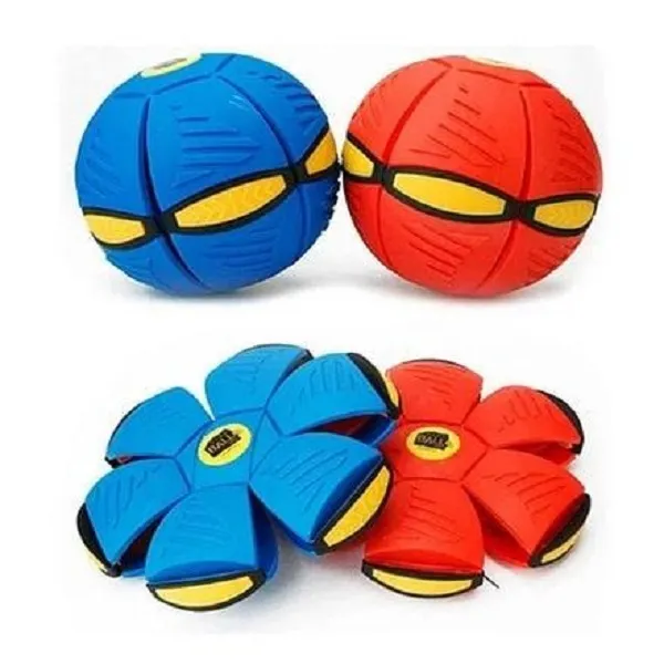 Летающий складной мяч фрисби трансформер pop ball