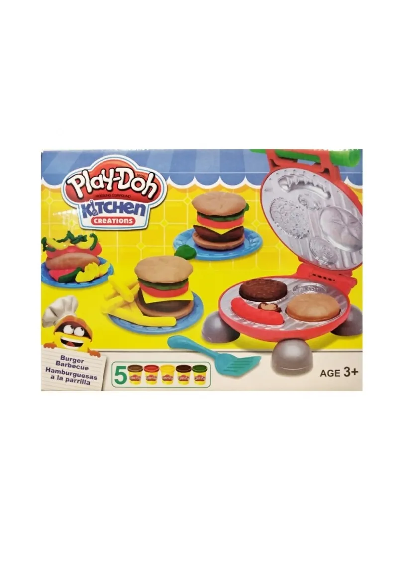 Пластилин Play-Doh Kitchen Бургер-барбекю