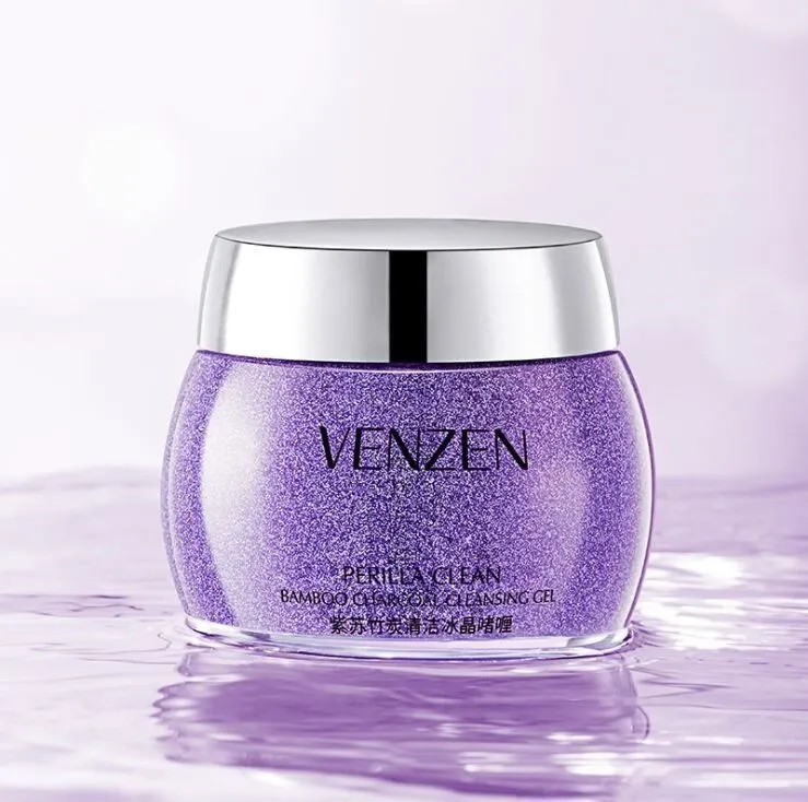 Очищающий гель для умывания с бамбуковым углем Venzen Perilla Clean