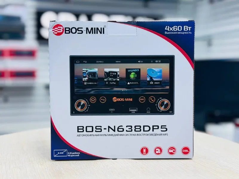 Автомагнитола BOS-MINI N638DP5 MP5
