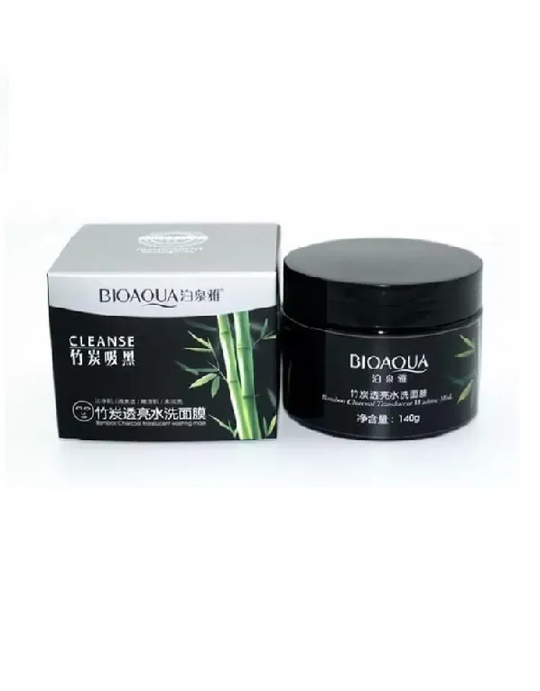 BioAqua маска Activated Carbon на основе бамбукового угля