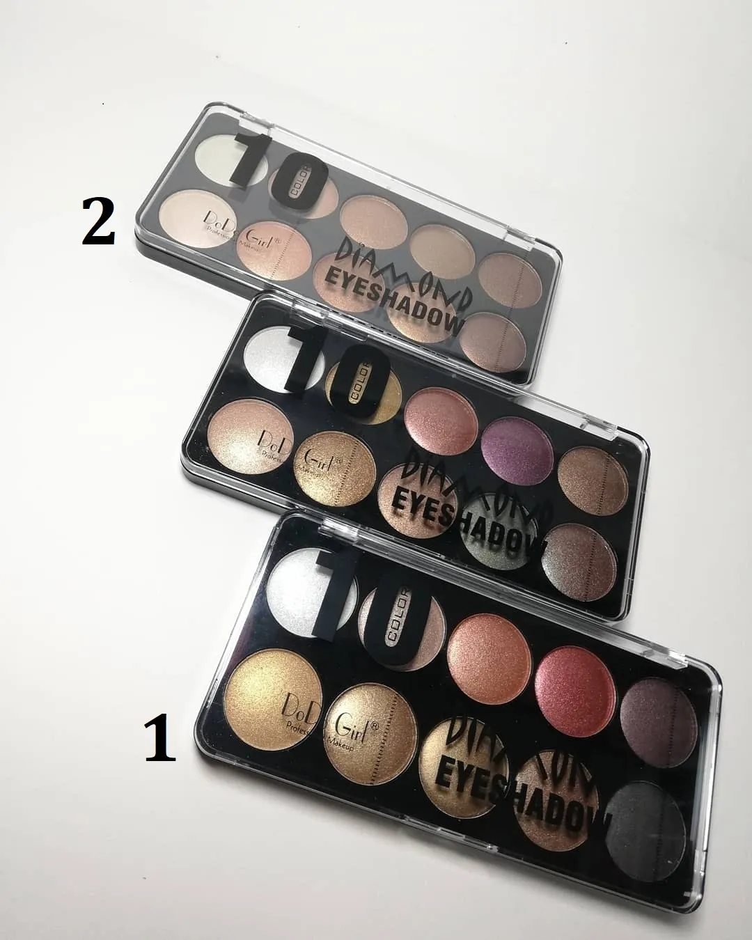 Палитра теней Eyeshadow DoDo Girl Diamond 10 Colour